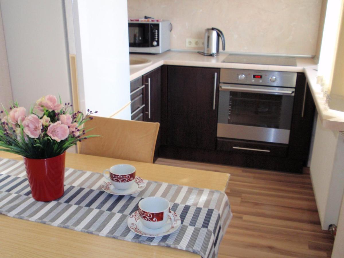 Central Cietoksna Street Apartment 다우가프필스 외부 사진