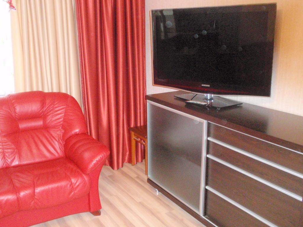 Central Cietoksna Street Apartment 다우가프필스 객실 사진