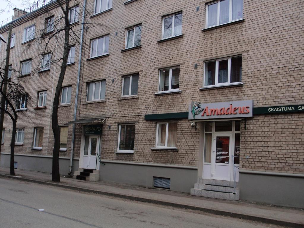 Central Cietoksna Street Apartment 다우가프필스 외부 사진
